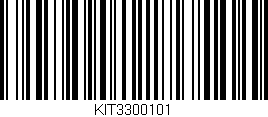 Código de barras (EAN, GTIN, SKU, ISBN): 'KIT3300101'