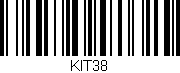 Código de barras (EAN, GTIN, SKU, ISBN): 'KIT38'