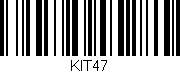 Código de barras (EAN, GTIN, SKU, ISBN): 'KIT47'