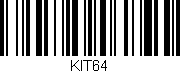 Código de barras (EAN, GTIN, SKU, ISBN): 'KIT64'