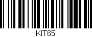 Código de barras (EAN, GTIN, SKU, ISBN): 'KIT65'