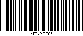Código de barras (EAN, GTIN, SKU, ISBN): 'KITKRR006'