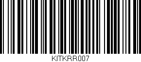 Código de barras (EAN, GTIN, SKU, ISBN): 'KITKRR007'