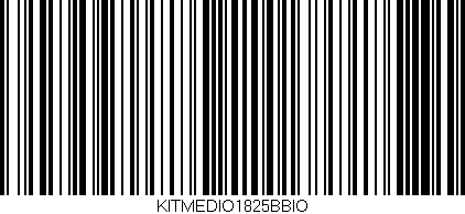 Código de barras (EAN, GTIN, SKU, ISBN): 'KITMEDIO1825BBIO'