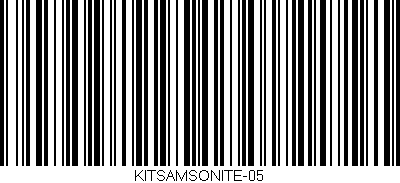 Código de barras (EAN, GTIN, SKU, ISBN): 'KITSAMSONITE-05'