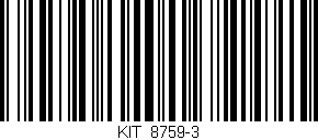 Código de barras (EAN, GTIN, SKU, ISBN): 'KIT_8759-3'