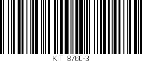 Código de barras (EAN, GTIN, SKU, ISBN): 'KIT_8760-3'