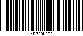 Código de barras (EAN, GTIN, SKU, ISBN): 'KP738L2T2'