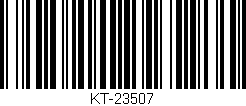 Código de barras (EAN, GTIN, SKU, ISBN): 'KT-23507'