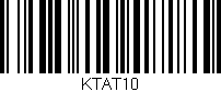 Código de barras (EAN, GTIN, SKU, ISBN): 'KTAT10'