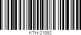 Código de barras (EAN, GTIN, SKU, ISBN): 'KTH-21092'
