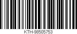 Código de barras (EAN, GTIN, SKU, ISBN): 'KTH-98505753'