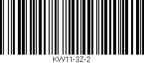 Código de barras (EAN, GTIN, SKU, ISBN): 'KW11-3Z-2'