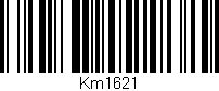 Código de barras (EAN, GTIN, SKU, ISBN): 'Km1621'