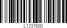 Código de barras (EAN, GTIN, SKU, ISBN): 'L1237600'