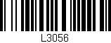 Código de barras (EAN, GTIN, SKU, ISBN): 'L3056'