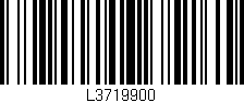 Código de barras (EAN, GTIN, SKU, ISBN): 'L3719900'