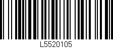 Código de barras (EAN, GTIN, SKU, ISBN): 'L5520105'