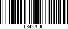 Código de barras (EAN, GTIN, SKU, ISBN): 'L6437900'