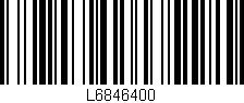 Código de barras (EAN, GTIN, SKU, ISBN): 'L6846400'