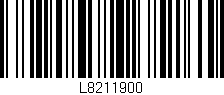 Código de barras (EAN, GTIN, SKU, ISBN): 'L8211900'