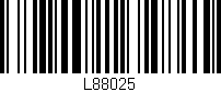 Código de barras (EAN, GTIN, SKU, ISBN): 'L88025'