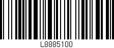 Código de barras (EAN, GTIN, SKU, ISBN): 'L8885100'