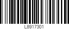 Código de barras (EAN, GTIN, SKU, ISBN): 'L8917301'