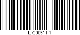 Código de barras (EAN, GTIN, SKU, ISBN): 'LA290511-1'