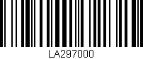 Código de barras (EAN, GTIN, SKU, ISBN): 'LA297000'