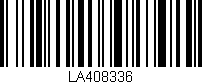 Código de barras (EAN, GTIN, SKU, ISBN): 'LA408336'