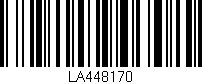 Código de barras (EAN, GTIN, SKU, ISBN): 'LA448170'