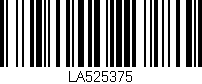 Código de barras (EAN, GTIN, SKU, ISBN): 'LA525375'