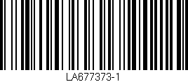 Código de barras (EAN, GTIN, SKU, ISBN): 'LA677373-1'