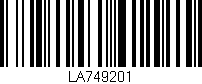 Código de barras (EAN, GTIN, SKU, ISBN): 'LA749201'