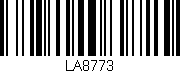 Código de barras (EAN, GTIN, SKU, ISBN): 'LA8773'