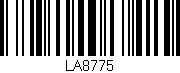 Código de barras (EAN, GTIN, SKU, ISBN): 'LA8775'
