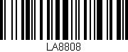 Código de barras (EAN, GTIN, SKU, ISBN): 'LA8808'