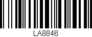 Código de barras (EAN, GTIN, SKU, ISBN): 'LA8846'