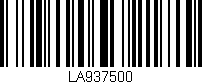 Código de barras (EAN, GTIN, SKU, ISBN): 'LA937500'