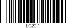 Código de barras (EAN, GTIN, SKU, ISBN): 'LC23-1'