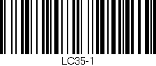 Código de barras (EAN, GTIN, SKU, ISBN): 'LC35-1'