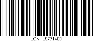 Código de barras (EAN, GTIN, SKU, ISBN): 'LCM_L9771400'
