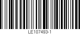 Código de barras (EAN, GTIN, SKU, ISBN): 'LE107493-1'