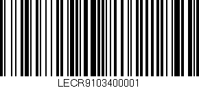 Código de barras (EAN, GTIN, SKU, ISBN): 'LECR9103400001'
