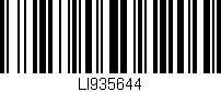 Código de barras (EAN, GTIN, SKU, ISBN): 'LI935644'