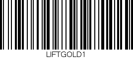 Código de barras (EAN, GTIN, SKU, ISBN): 'LIFTGOLD1'