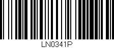 Código de barras (EAN, GTIN, SKU, ISBN): 'LN0341P'