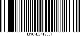 Código de barras (EAN, GTIN, SKU, ISBN): 'LNC-L2712001'