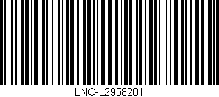 Código de barras (EAN, GTIN, SKU, ISBN): 'LNC-L2958201'
